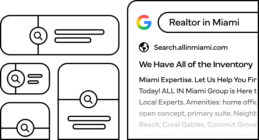 Targeted Real Estate Ads to rank everywhere